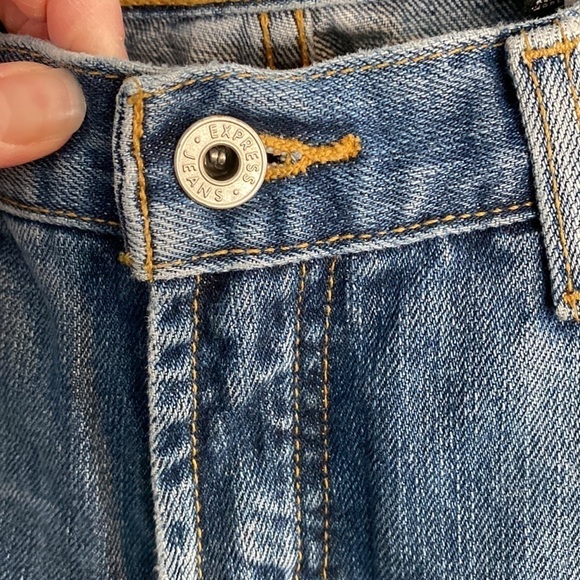 Express Low Rise Boot 100% Cotton Y2K EUC - Picture 7 of 13